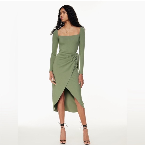 Wilfred Saturn long sleeve midi dress EUC - Picture 3 of 3